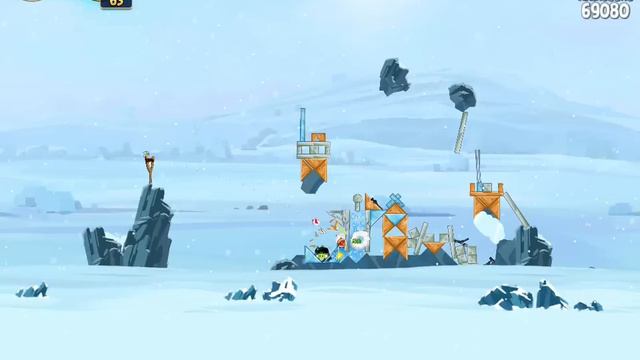 Angry Birds Star Wars Hoth 3-10 Прохождение на 3 Звезды смотреть онлайн