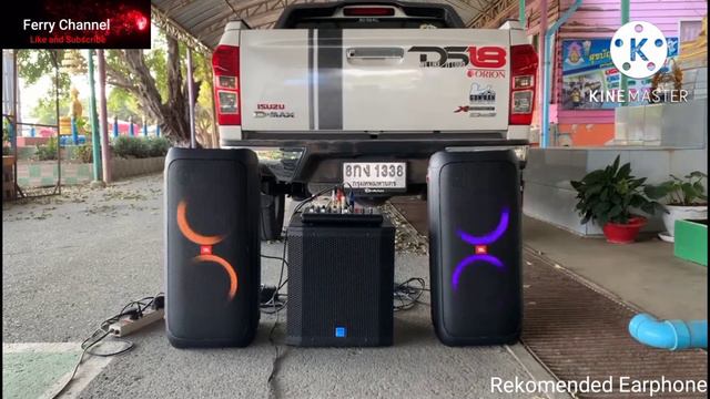 Test 2x JBL Partybox 100 and Subwofer Acoustik Bass Test!! смотреть онлайн