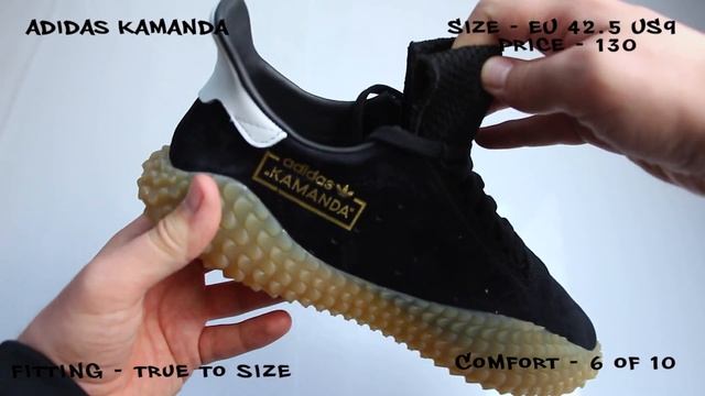 Adidas Kamanda "Black" UNBOXING & ON FEET смотреть онлайн