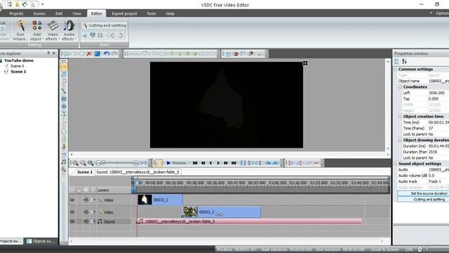 VSDC Free Video Editor Tutorial Part 4: Adding, Splicing and Editing Audio Files (HD) смотреть онлайн