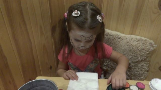 Hello Kitty. Аквагрим. Видио для детей. VLOG. Hello Ami смотреть онлайн
