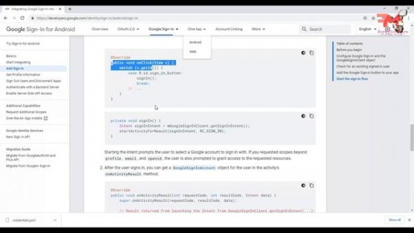 #33 Integrate Google Login in Android App using Google API | Android Development Tutorial