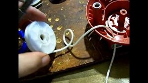 Ремонт (переделка) стартера мотокосы husqvarna 128r. Из серии "Частный дом".