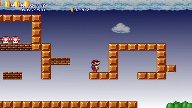 Секретный набор уровней! Mario Forever смотреть онлайн