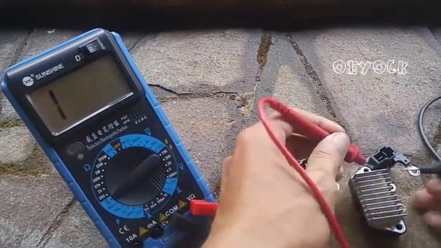 TEST IC REGULATOR ALTERNATOR смотреть онлайн