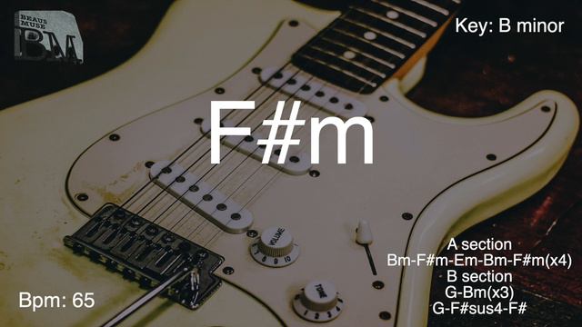 Emotional Blues backing track jam in B minor смотреть онлайн