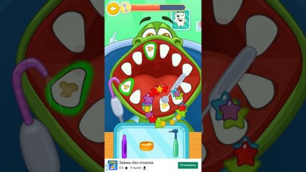 Игра зубной врач