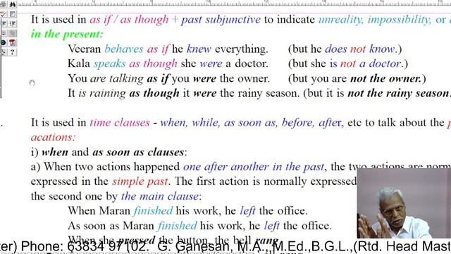 Six Main Uses of Simple Past Tense in Thamizh - Video -89 смотреть онлайн