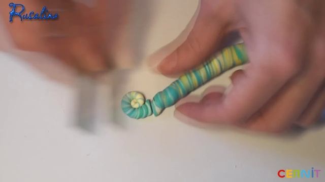Браслет в морском стиле. Часть 1. ❤ Полимерная глина ❤ Мастер-класс ❤ Polymer clay смотреть онлайн