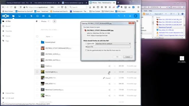 NextCloud Hub - How to Download a File - 2020-05-12 смотреть онлайн