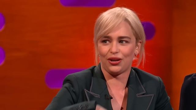 Brad Pitt Bid $120k For A Night With Emilia Clarke! | The Graham Norton Show смотреть онлайн