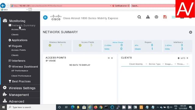 How to Cisco AP 1832,1852, Configuration Step by Step [हिंदी भाषा मैं ] air-ap1832i-d-k9 смотреть онлайн