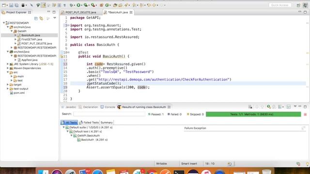 How to Handle Authentication in RestAssured  In Hindi