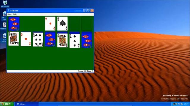 Обзор Windows Whistler Build 2457 смотреть онлайн