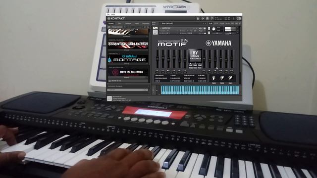 Teclado Medeli m30 ( testando kontakt) смотреть онлайн
