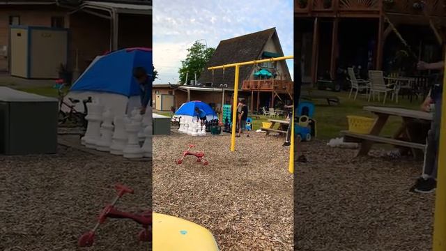 Crazy Backflip Of Swing Onto Jet Ski!!!