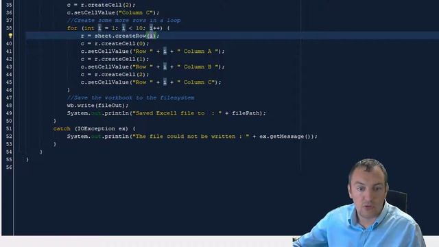 Write excel files using java смотреть онлайн