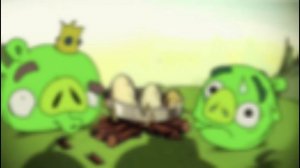 Screenshot of Early Angry Birds Cinematic Trailer