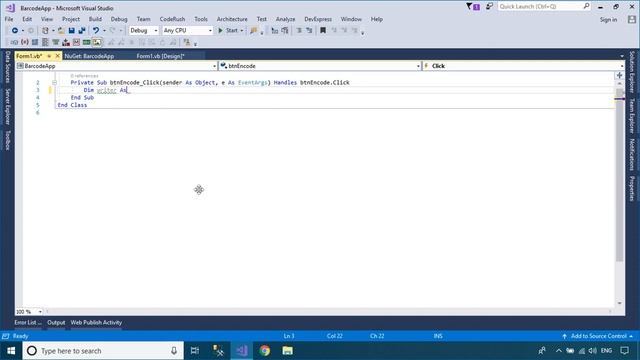 VB.NET Tutorial - How to Generate Barcode | FoxLearn смотреть онлайн