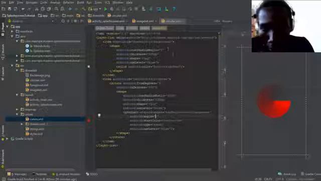 Android Splash screen and progress bar status смотреть онлайн
