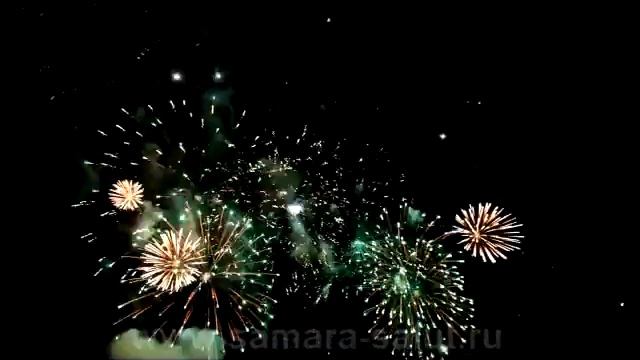 Фейерверк на день города Самара 28 мая 2011 год. смотреть онлайн
