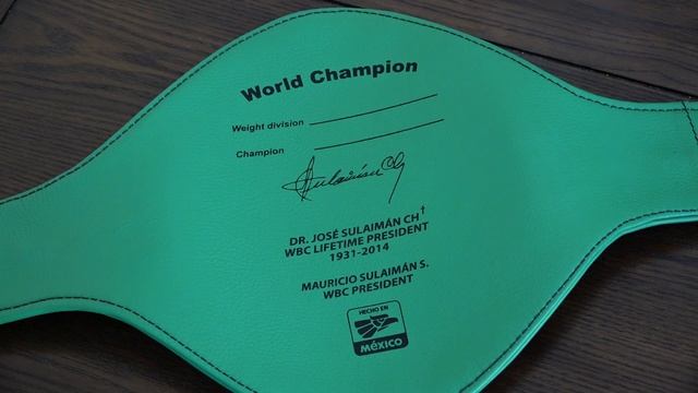 Unboxing the WBC Green Belt смотреть онлайн