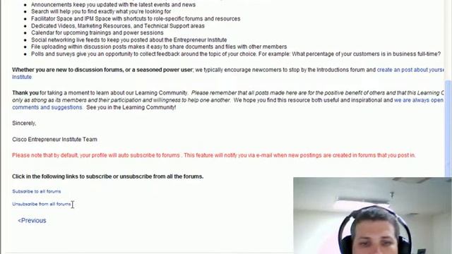 How to unsubscribe from receiving forum post emails from the IPMF Learning Community смотреть онлайн