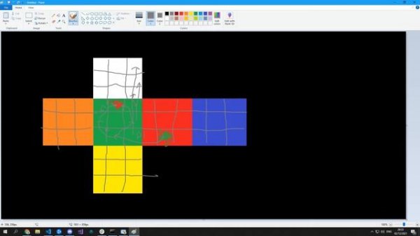 Rubiks cube solving algorithm code