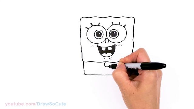How to Draw Young SpongeBob | Kamp Koral смотреть онлайн