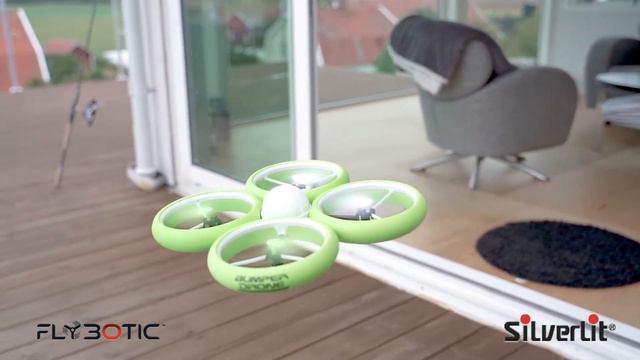 Silverlit bumper drone - vanntett og myk drone - perfekt for nybegynneren - 84807-B смотреть онлайн