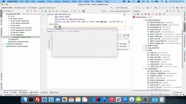 #09 - Sub Query | BELAJAR RDBMS ORACLE 18C смотреть онлайн