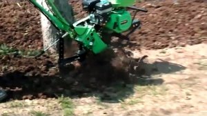 Вспашка (культивация) мотоблоком Бригадир, приусадебного земельного участка