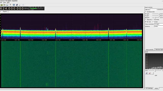Iridium Satellite Downlinks Around ~1620 MHz With A Helical Antenna + Hackrf Receiver
