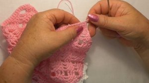 Научу вязать крючком. Урок 17. Ажурный чепчик для девочки