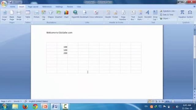 How to delete Excel in word 2007 Gujarati video смотреть онлайн