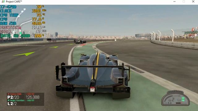 Project CARS Intel HD 4600 (Low End PC) смотреть онлайн