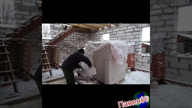 Подготовка к строительному сезону.Пилим блоки для опалубки. смотреть онлайн