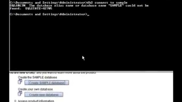 Chapter 2(4) - DB2 First Steps and the SAMPLE database смотреть онлайн