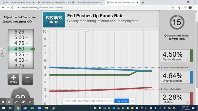 Fed Chairman Game Tutorial