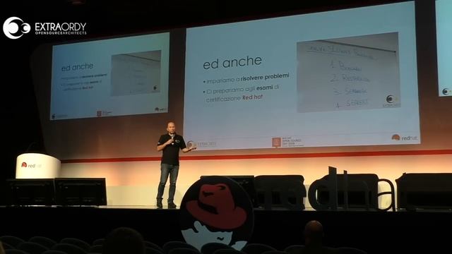OSD2015 - SPEECH SULLA FORMAZIONE RED HAT DI GAETANO LA ROSA смотреть онлайн