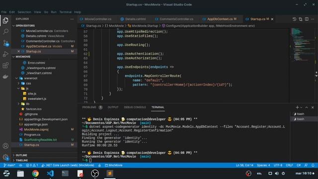 Autenticación en .NET смотреть онлайн
