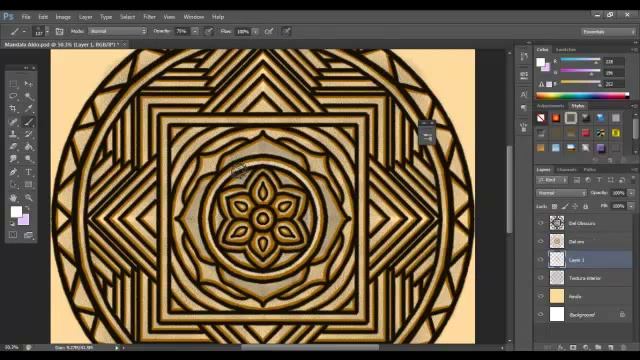 Being All and part of All, Mandala Speed Painting (Corel Painter V.12 & Photoshop CS6) смотреть онлайн