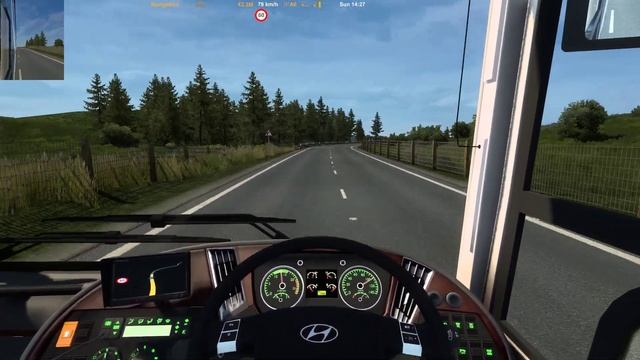 Euro Truck Simulator 2 - Bus HYUNDAI UNIVERSE EXPRESS NOBLE FULL VERSION смотреть онлайн