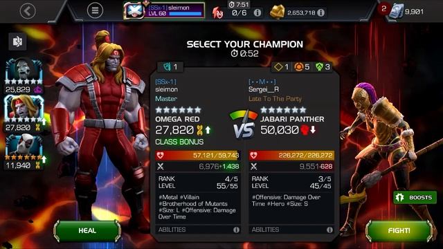 Some Interesting R4s On Defense | SSx-1 vs Matrix | AW Season 33 War 6 - Marvel Contest of Champion смотреть онлайн