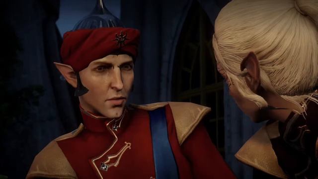 Dragon Age Inquisition - Solas Romance Part 11. Winter Palace Balcony (Just keep me company) смотреть онлайн