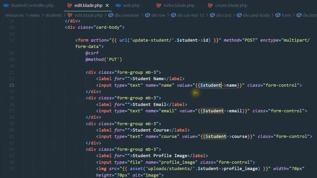 Laravel 8 IMAGE CRUD in Bangla | How to upload an image into the database in laravel 8 2021 - Part смотреть онлайн