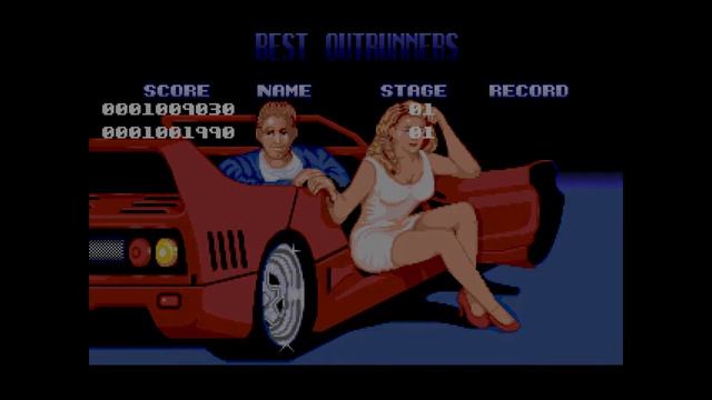 Let's play #110 Old game in MS-DOS - Turbo OutRun смотреть онлайн