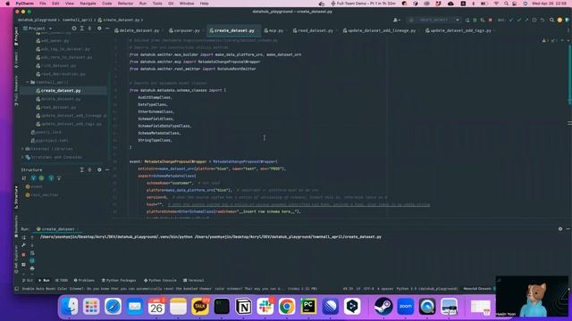 DataHub 201: Python SDK смотреть онлайн