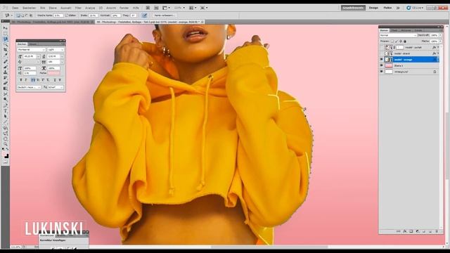 Photoshop freistellen (3/3) - 5 Werkzeuge (Zauberstab, Lasso, Polygon, Magnet, ...) #L077 смотреть онлайн