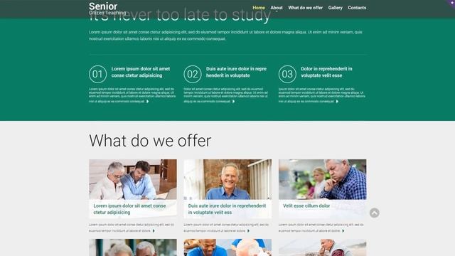 Education Responsive Website Template - 50919 смотреть онлайн